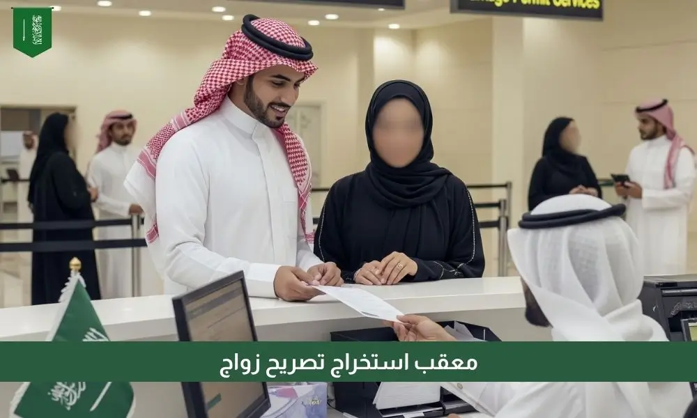 معقب استخراج تصريح زواج