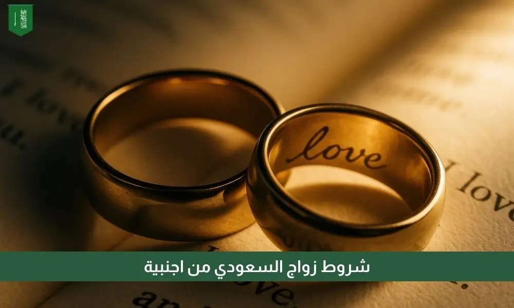 شروط زواج السعودي من اجنبية